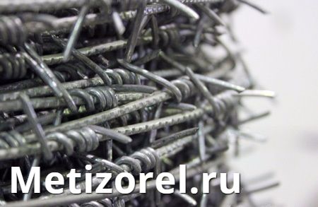 Колючая проволока оцинкованная егоза ГОСТ 285-69